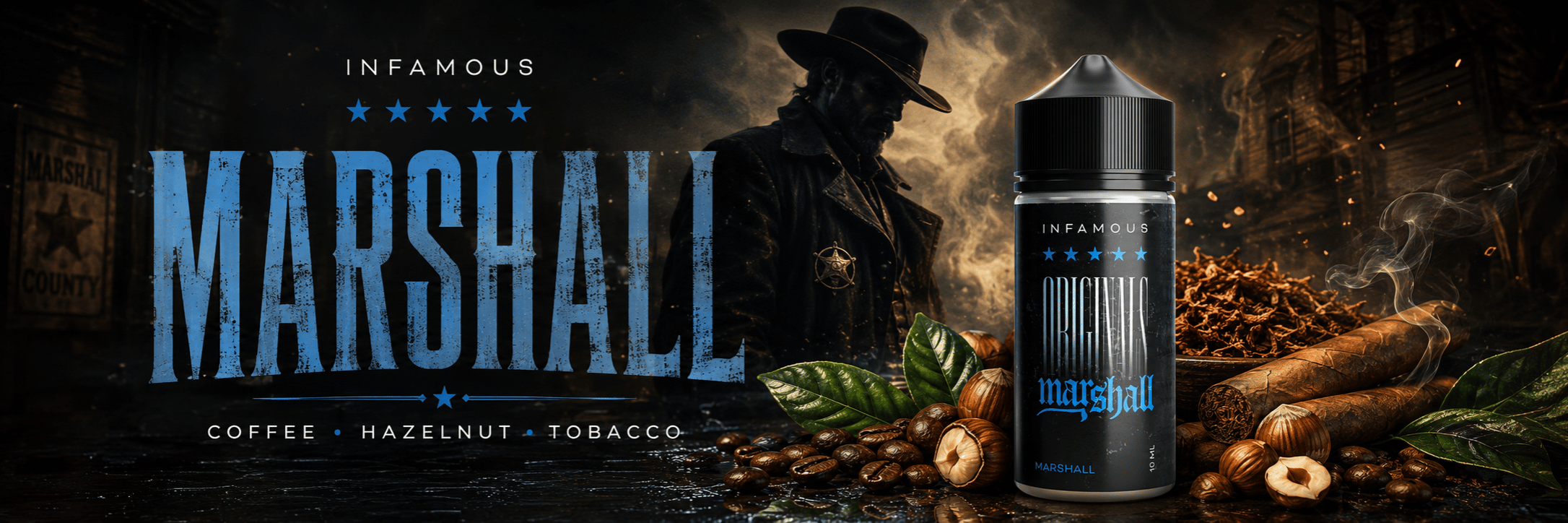 infamous marshall aroma banner vaping cz